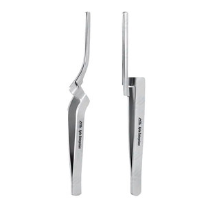Pinces chirurgicales dentaires endodontiques en acier inoxydable durable pour instruments médicaux, à pointe angulaire verrouillable pour maintenir les points de papier - Product Image 1