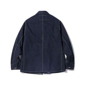 Luxury Men's Denim Blue <b>Jacket</b> New 506 Heavily Washed <b>Smart</b> Casual Turn-Down Collar High Street Style Coated Luxury Loose <b>Jacket</b> - Product Image 5