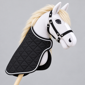 Stylish hobby horse rugs offering <b>soft</b> fabric appealing colors and reliable stitching for imaginative equestrian <b>play</b> - Product Image 4
