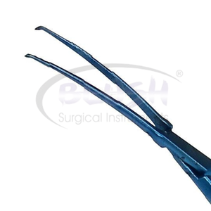 Pinzas de Capsulorrexis Curvas Inamura 1.5 Cross Action con Marcas, Instrumento Oftálmico de Titanio para Cataratas de Blush Surgical - Product Image 5