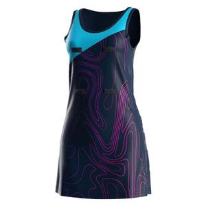 Uniforme de netball personalizado en el mejor material 100% poliéster para equipo, servicio OEM de marca privada, uniformes de netball. - Product Image 3