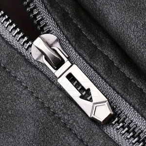 Men Leather Bomber <b>Jacket</b> Genuine Leather Casual <b>Zip</b> <b>Up</b> <b>Jacket</b> With Ribbed Functional Pockets And Comfortable Daily Wear - Product Image 6