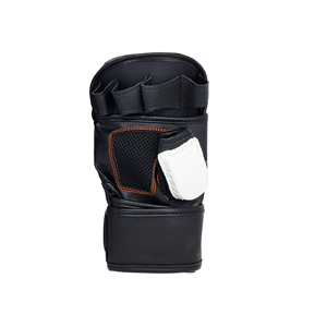 Handmade Leather MMA Sparring <b>Gloves</b>-<b>Moisture</b> Wicking Hook & Loop Closure Customizable Training <b>Gloves</b> for Fighters Use - Product Image 4