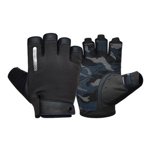 <b>Half</b> Finger Fitness Gloves with Adjustable Wrist Strap Breathable Non <b>Slip</b> Grip for Gym Weight Lifting Training Unisex - Product Image 1
