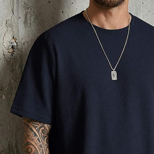 Conjunto de Verano para Hombre, Fabricante de Camisetas de Algodón y Pantalones Cortos Cargo, Suministro al por Mayor OEM - Product Image 4