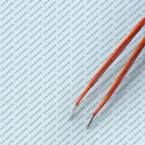 Pinzas Bipolares Iris de Alta Calidad, Antiadherentes, Aisladas, Curvatura 4.25, Punta de 0.5mm, Instrumento Quirúrgico Oftálmico Manual de Acero Inoxidable - Product Image 2