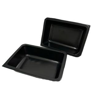 Bandeja de comida prensada en caliente de PP Compacto Amigable Multifuncional para cada hogar - Product Image 1