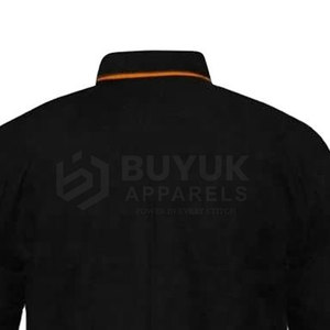 Veste de chef professionnelle pour cuisine, ventilée, légère, durable, respirante, manches longues, en polyester/coton tricoté, vêtements culinaires - Product Image 6