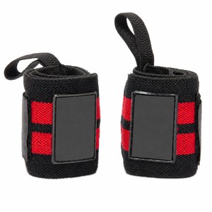 Soportes de Muñeca GHANI GROUP de Caucho Natural y PVC con Cierre de Gancho y Bucle Antideslizante para Levantamiento de Pesas, Logotipo Personalizado, Unisex - Product Image 1