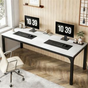 Scrivania Rettangolare per Computer, per Uso Administrativo, Conferenze o Casa - Product Image 2