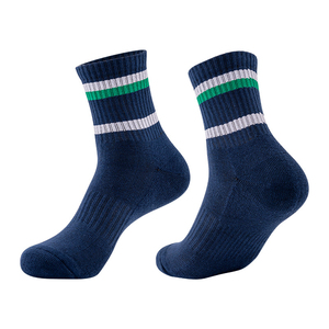 High Quality Custom Logo Men's Spandex/<b>Polyester</b> <b>Socks</b> Eco-Friendly Breathable Cotton Liner Adult Sports Athletic Durable - Product Image 5