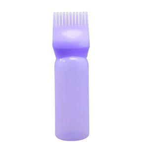 ขวดพลาสติกแบบเติมได้ขนาด 150 มล. ย่อยสลายได้ทางชีวภาพ ผลิตจาก HDPE สำหรับย้อมผมอัตโนมัติ พร้อมขวดพลาสติกแบบมีสเกลและลายปั๊มร้อน - Product Image 3