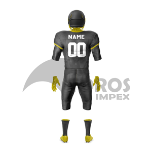Custom American Football Uniform Design Your Own Team Jersey Premium Polyester Football Uniform OEM ODM Wholesale Manufacturer - Product Image 3