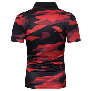 Camisetas de Golf Deportivas Sublimadas de Secado Rápido con Impresión Digital, Personalizadas con Logotipo, de Alta Calidad, 100% Algodón Jersey Sólido, para Uso Casual - Product Image 6