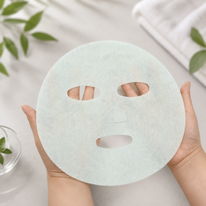 OEM Y583 40GSM Feuille de masque en fibre de thé vert antioxydante, Matières premières pour substrat de masque facial et soin de <span class=keywords><strong>la</strong></span> peau - Product Image 3