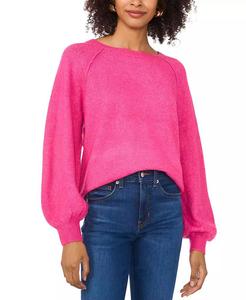 Jersey Mujer Cuello Redondo Raglan Puff-Sleeve | Vince Camuto - Product Image 1