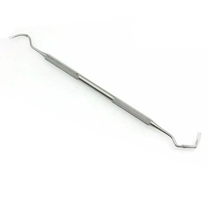 10 Piezas Sonda Exploradora Dental Quirúrgica de Doble Gancho de Acero Inoxidable Certificación CE Clase I 1 Año de Garantía - Product Image 2