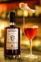 Paesano Meilleure liqueur italienne de grenade de Sicile vermillon 100ml en bouteille, artisanale d'Italie, teneur en alcool de 0,17%, parfaite