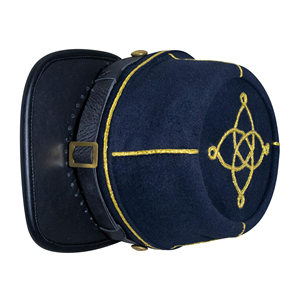 High Quality Uniform <b>White</b> Cap With Bullion Badge Wholesale Caps Custom Cheap Price for Sale - Product Image 6