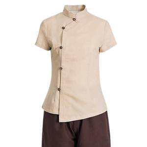 เสื้อผ้าพนักงานร้านอาหาร ผ้าฝ้าย 100% แขนยาว ระบายอากาศได้ดี สำหรับโรงแรม บาร์ บริการ ผู้ผลิต OEM จำหน่ายส่ง - Product Image 3
