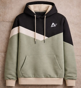 Sudadera con Capucha de Algodón 100% de Producción Directa de Fábrica, Corte Regular, Ecológica, Transpirable, Gruesa, Diseño Personalizado, Estilo Unisex - Product Image 1