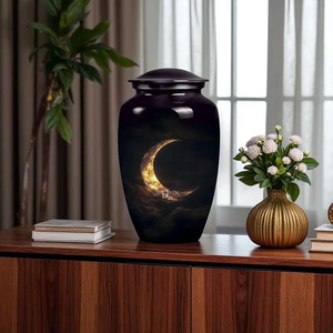 Urna de Aluminio con Diseño Luna Negra - Product Image 6