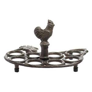 Support à œufs professionnel en fer pour le rangement en cuisine, offrant une construction durable et une organisation efficace des œufs - Product Image 5