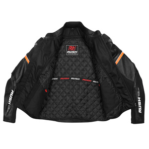 Chaqueta de Cuero para Motociclismo Rushmoto Sports para Hombre, Equipo de Protección, Transpirable, Impermeable, de Secado Rápido, Anti-UV, Tallas Grandes - Product Image 6