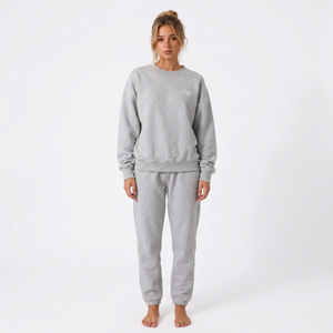 Conjunto de Sudadera y Pantalones Deportivos de Forro Polar Personalizados para Mujer, Ropa de Moda de Marca Privada, Fabricante y Proveedor de Ropa al por Mayor - Product Image 6