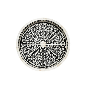 Attractive Pearl Wooden Serving Tray Modern Luxury Rectangle Shape for <b>Tabletop</b> Snacks and Drinks Trays Handicrafts - Product Image 5