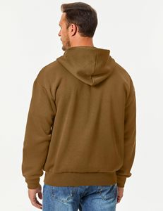 Sweat à capuche zippé pour homme de haute qualité avec logo personnalisé, coupe ajustée, en tissu éponge, avec cordon de serrage, style décontracté, Hysaf Apparels Co. - Product Image 5