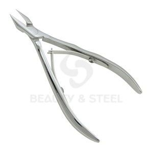 Premium Mirror Finish Curved Blade Stainless Steel Finger <b>Nail</b> Nipper Cuticle Clipper Ergonomic Handle Double Spring Beauty <b>Tool</b> - Product Image 1