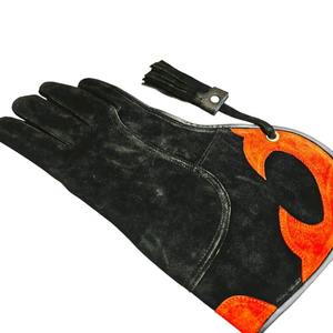 Guantes de Cetrería de Doble Capa de Cuero Nubuck Genuino, Hechos a Mano al 100%, de la Mejor Calidad - Product Image 1