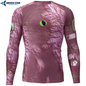 Chemise de compression sportive à manches longues UPF50+ avec logo personnalisé OEM, respirante, séchage rapide, antibactérienne, haute qualité - Product Image 6