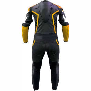 Nouvelle arrivée : Combinaison de moto en cuir de vachette véritable, style tendance, vente en ligne, prix raisonnable. - Product Image 6