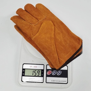 Best Performance Cowhide Split Leather Driving <b>Gloves</b> Industrial Safety Gardening <b>Gloves</b> with Soft Comfortable Hand Protection - Product Image 3