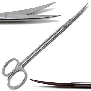 Ciseaux à iris pour instruments chirurgicaux RSI, acier inoxydable de haute qualité, certifiés CE, garantie de 3 ans, usage hospitalier - Product Image 6