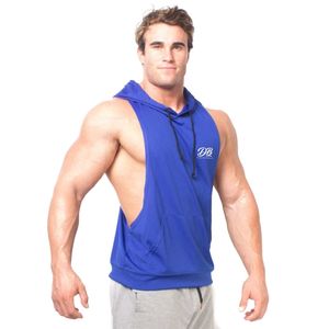 Camiseta sin mangas casual para hombre, estilo racerback, suave y cómoda, transpirable, ropa deportiva de verano, proveedor mayorista personalizado - Product Image 1