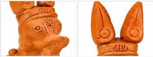 งานฝีมือรูปนกทำจากไม้มะพร้าว ของตกแต่งบ้านแบบดั้งเดิม ของประดับตกแต่งภายในบ้าน งานศิลปะสำหรับวางบนโต๊ะ - Product Image 2