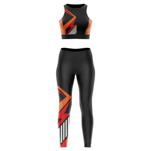 Nouvel Arrivage Ensemble de Yoga Femme Qualité Premium - Tenue de Sport 2 Pièces Solide, Respirante et Écologique avec Design Personnalisable - Product Image 6