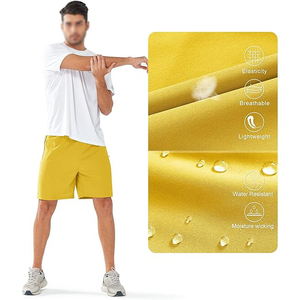 Pantalones Cortos Deportivos de Secado Rápido para Hombre, 2 en 1, con Forro de Compresión, para Correr, Entrenamiento, Fitness, Culturismo, con Bolsillos - Product Image 5
