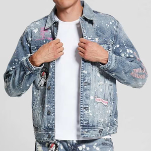 Nouvel ensemble de shorts pour homme en denim uni, style urbain, 100 % coton, respirant et à séchage rapide, idéal pour l'été – Fabrication usine - Product Image 3