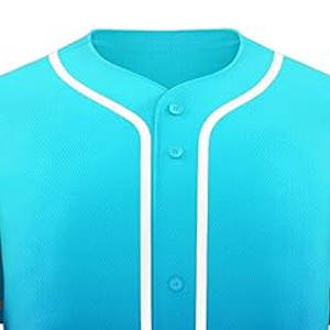 Uniformes Deportivos al por Mayor, Jersey de Béisbol Ligero, Bajo MOQ, Hecho en Pakistán, para Venta en Línea - Product Image 5