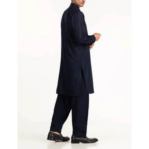 Nouvelle Arrivée 2026 : Ensemble Kurta et Shalwar Kameez pour Homme en Tissu Respirant – Vêtements Traditionnels Arabes et Indiens pour Homme en Gros - Product Image 2