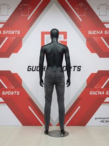 Jeans slim fit pour homme, tissu denim extensible, design classique à cinq poches, coutures durables, pantalon confortable pour un usage quotidien - Product Image 6