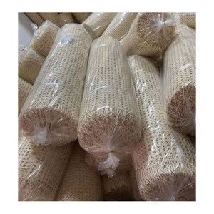 Feuille de rotin naturel tissé, maille de canne blanche carrée pour meubles, portes d'armoires, dossiers de chaises, décoration intérieure - Product Image 2