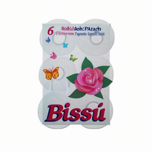 Bissu Toilet <b>Paper</b> 6 <b>Roll</b> Pack 12 Units Household Use - Product Image 2