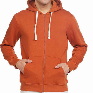 Sudaderas con Capucha y Cremallera para Hombre, Duraderas, 100% Algodón, para Invierno y Actividades al Aire Libre, de Secado Rápido, Color Liso, Alta Calidad - Product Image 1