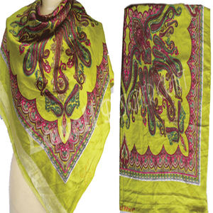 Pañuelo de Satén de Seda con Estampado Digital Personalizado de Primera Calidad, Venta al por Mayor Directa de Fábrica, Pañuelo Cuadrado de Satén para Adultos de Verano con Diseño Propio - Product Image 6