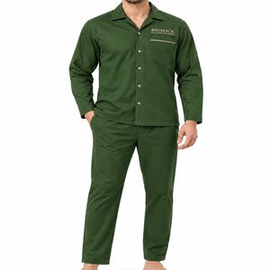 <b>Men</b>’s Sleeping Suit With Long Sleeve Top And Matching Trousers Comfortable Fit Classic Crew Neck Premium Outfit Sleeping Suit - Product Image 1